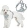 BARKBAY Dog Harness No Pull with ID Tag Pocket Heavy Duty Reflective Easy Control for Large DogsGreyS