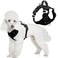 BARKBAY Dog Harness No Pull with ID Tag Pocket Heavy Duty Reflective Easy Control for Small DogsBlackS