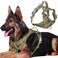 BARKBAY Dog Harness No Pull with ID Tag Pocket Heavy Duty Reflective Easy Control for Large DogsCamoXL