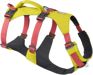 Ruffwear Flagline Dog Harness Lightweight and Reflective No Pull Dog Lift Harness for Hiking Running and Everyday Use Lichen Green Medium