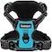 BARKBAY Dog Harness No Pull for Large Dogs Adjustable Reflective Comfortable No Choke HeavyDuty Perfect for Outdoor Training Walking and Hiking Strong Durable L Blue