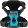 BARKBAY Dog Harness No Pull for Large Dogs Adjustable Reflective Comfortable No Choke HeavyDuty Perfect for Outdoor Training Walking and Hiking Strong Durable L Blue