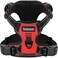 BARKBAY Dog Harness No Pull for Medium Dogs Adjustable Reflective Comfortable No Choke HeavyDuty Perfect for Outdoor Training Walking and Hiking Strong Durable M Red
