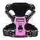 BARKBAY No Pull Pet Harness Dog Harness Adjustable Outdoor Pet Vest 3M Reflective Oxford Material Vest for pink Dogs Easy Control for Small Medium Large Dogs