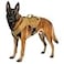 Albcorp Tactical Dog Harness Heavy Duty NoPull Training Vest for Large Breeds Military Service Dog Vest with Front Leash Clip Hook Loop Panels Padded Handle Coyote Brown Large