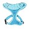 Puppia Vivien Dog Harness OverTheHead All Season Cute No Pull No Choke Walking Training Adjustable for Small Dog Sky Blue Large
