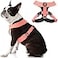 Gooby Comfort X Harness Dual Snap Pink Large No Pull Small Dog Harness with Rotational Buckles and Patented ChokeFree X Frame Dog Harness for Medium Dogs No Pull and Small Dogs