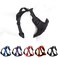 Bokelai No Pull Dog Harness for Small Medium Large Dogs Adjustable Reflective Pet Vest with Front Clip Padded Harness for Puppy Easy Control Handle Best for Outdoor Training and Walking Black S
