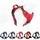 Bokelai No Pull Dog Harness for Small Medium Large Dogs Adjustable Reflective Pet Vest with Front Clip Padded Harness for Dogs Easy Control Handle Best for Outdoor Training and Walking Red M