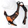 JUXZH Truelove No Pull Dog Harness with Easy Control Handle and 2 Leash AttachmentsReflective Adjustable Pet Vest