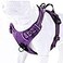 JUXZH Truelove No Pull Dog Harness with Easy Control Handle and 2 Leash Attachments Reflective Adjustable Pet Vest