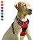 BARKBAY No Pull Dog Harness Front Clip Heavy Duty Reflective Easy Control Handle for Large Dog WalkingRedS