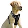BARKBAY No Pull Dog Harness Front Clip Heavy Duty Reflective Easy Control Handle for Large Dog WalkingBlackS