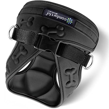 Metric USA Comfort Fit Dog Harness No Pull No Escape Harness Adjustable Buckles Soft Padded Reflective Choke Step in Dog Vest with Easy Control Handle for Small Medium Large Dogs Puppies