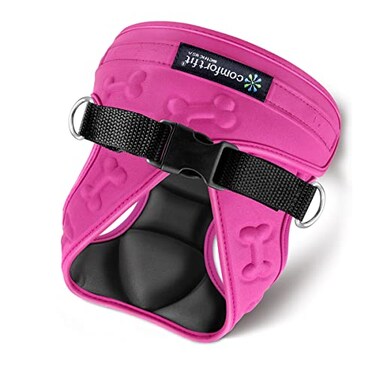 Metric USA Comfort Fit Dog Harness No Pull No Escape Harness Adjustable Buckles Soft Padded Reflective Choke Step in Dog Vest with Easy Control Handle for Small Medium Large Dogs Puppies