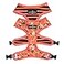 LucyCo. Lucy Co Reversible Dog Harness WaterRepellent Neoprene DualPrint Design Easy Swap Style Adjustable Comfort Fit Posy Pink Reversible Harness Medium