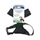 Four Paws WalkAbout Comfort Control NoPull Harness for Dogs Adjustable Soft Padded Breathable Air Mesh Dog Vest for Walking Black Medium