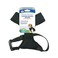 Four Paws WalkAbout Comfort Control NoPull Harness for Dogs Adjustable Soft Padded Breathable Air Mesh Dog Vest for Walking Black Medium