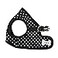 Puppia Dotty Stepin Vest Dog Harness No Pull No Choke Easy Wear Training Walking for Small Dog Large Black