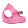 Puppia Dotty Stepin Vest Dog Harness No Pull No Choke Easy Wear Training Walking for Small Dog Small Pink