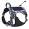 Hotsky Tactical Dog Harness No PullAdjustable Service Dog Vest Reflective Military Pet Harness with Control Handle Molle Loop Panels for Training Walking RunningPurple Camo XL