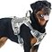 Auroth Tactical Dog Training Harness No Pulling Front Clip Leash Adhesion Reflective K9 Pet Working Vest Easy Control for Small Medium Large Dogs Grey Camo L