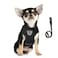 FEimaX Dog Harness and Leash Set for Walking Soft Mesh Adjustable Easy Control Lightweight Cat Vest Harnesses with Reflective Strips Escape Proof Small Dogs Cats Vests Black Medium
