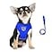 FEimaX Dog Harness and Leash Set for Walking Soft Mesh Adjustable Easy Control Lightweight Cat Vest Harnesses with Reflective Strips Escape Proof Small Dogs Cats Vests Blue XSmall