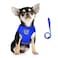 FEimaX Dog Harness and Leash Set for Walking Soft Mesh Adjustable Easy Control Lightweight Cat Vest Harnesses with Reflective Strips Escape Proof Small Dogs Cats Vests Blue XSmall