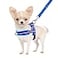 SlowTon No Pull Small Dog Harness and Leash Set Puppy Soft Vest Harness Neck Chest Adjustable Reflective Lightweight Harness AntiTwist Pet Lead Combo for Small Medium Dogs DBFront Clip XXS
