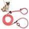 Harness Lead No Pull Dog Harness and Leash Set Anti Pull Dog Harness for All Breeds and Sizes OnePiece Cushioned Rope Design Safely Prevents Escaping and Pulling SmallMedium Pink