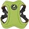Gooby Escape Free Memory Foam Harness Green Small No Pull Stepin Dog Harness with Four Point Adjustment for Small to Medium Dogs
