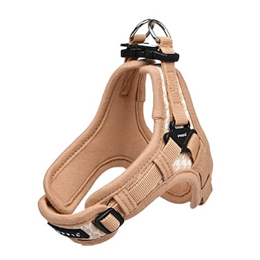 Puppia Spring and Summer Fashion X Type Dog Harness BeigeEgon Small