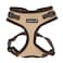 Puppia Authentic RiteFit Harness with Adjustable Neck Large Beige