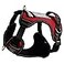ActiveDogs.com ActiveDogs Service Dog Vest No Pull Harness Adjustable No Choke Service Dog Vest for MedLarge Dogs with Service Dog Patch Handle ID Window DRings Reflective Padding Red 2432