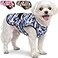 LUCOLOVE Dog Cooling Vest 2Layer Cooling with Soft Microfiber Fabric Lightweight Adjustable and Comfortable UV Protection for Small to Large Dogs Relief in Hot Weather Blue XSmall