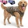LUCOLOVE Dog Cooling Vest 2Layer Lightweight Performance UPF50 Full Coverage Adjustable Fit for Small to Large Dogs Green XLarge