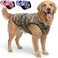 LUCOLOVE Dog Cooling Vest 2Layer Lightweight Performance UPF50 Full Coverage Adjustable Fit for Small to Large Dogs Green XLarge