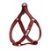Pawtitas Solid Stepin Dog Harness Adjustable NoPull Vest for Puppies to Seniors Safe Comfortable S Marsala