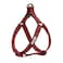 Pawtitas Solid Stepin Dog Harness Adjustable NoPull Vest for Puppies to Seniors Safe Comfortable S Marsala