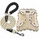 haapaw Dog Harness with Leash Set No Pull Adjustable Reflective Stepin Puppy Harness with Thickened Padded Vest for ExtraSmallSmall Medium Dogs