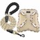 haapaw Dog Harness with Leash Set No Pull Adjustable Reflective Stepin Puppy Harness with Thickened Padded Vest for ExtraSmallSmall Medium Dogs