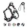 QQPETS Dog Harness Leash Set Adjustable Heavy Duty No Pull Halter Harnesses for Small Medium Large Breed Dogs Back Clip AntiTwist Perfect for Walking XS1218 Chest Girth Space