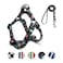 QQPETS Dog Harness Leash Set Adjustable Heavy Duty No Pull Halter Harnesses for Small Medium Large Breed Dogs Back Clip AntiTwist Perfect for Walking XS1218 Chest Girth Space