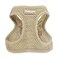 Downtown Pet Supply Stepin Dog Harness No Pull Adjustable Padded Mesh with Reflective Trim Secure Buckle Strap Comfortable Breathable Small Dog Harness Small Khaki