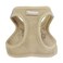Downtown Pet Supply Stepin Dog Harness No Pull Adjustable Padded Mesh with Reflective Trim Secure Buckle Strap Comfortable Breathable Small Dog Harness Small Khaki