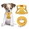 CHEDE No Pull Puppy Harness and Multifunction Dog Leash Set 8 Colors Soft Adjustable No Choke Escape Proof CuteLightweight Pet Vest Harness for Small and Medium Dog XXS Yellow