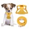 CHEDE No Pull Puppy Harness and Multifunction Dog Leash Set 8 Colors Soft Adjustable No Choke Escape Proof CuteLightweight Pet Vest Harness for Small and Medium Dog XXS Yellow