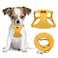 CHEDE No Pull Puppy Harness and Multifunction Dog Leash Set 8 Colors Soft Adjustable No Choke Escape Proof CuteLightweight Pet Vest Harness for Small and Medium Dog XXS Yellow