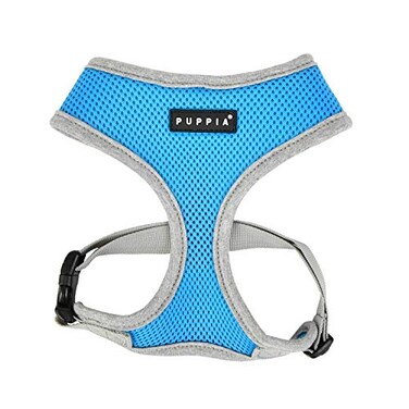 Puppia Soft Harness II Sky Blue L